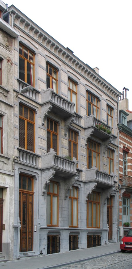 Jozef II-straat 148 en 150, Brussel Uitbreiding Oost (© APEB, foto 2005).