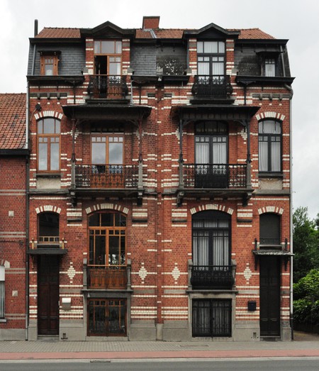 Aalstersesteenweg 38 en 40, Ninove (© APEB, foto 2013).