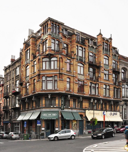 Josaphatstraat 271-273, 275-277 en Louis Bertrandlaan 53-61, Schaarbeek (© APEB, foto 2012).