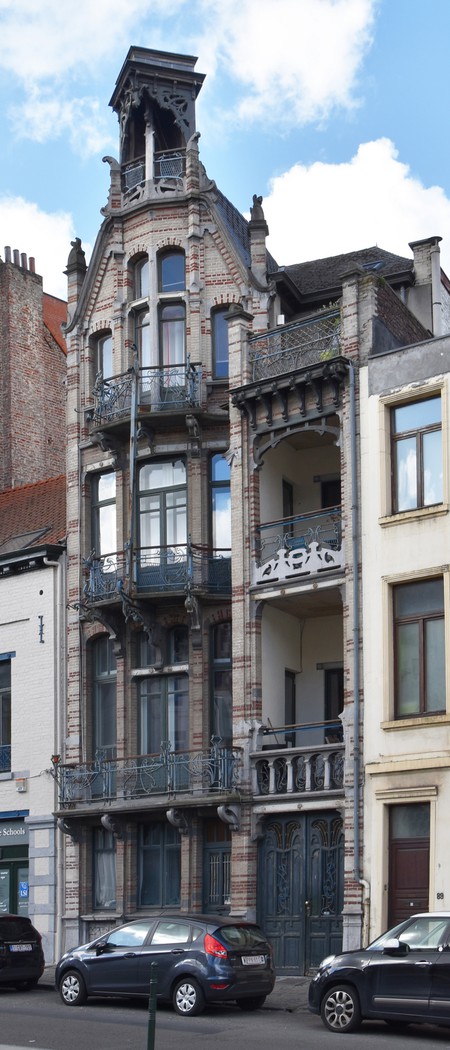 Clovislaan 85-87, Brussel Uitbreiding Oost (© APEB, foto 2016).