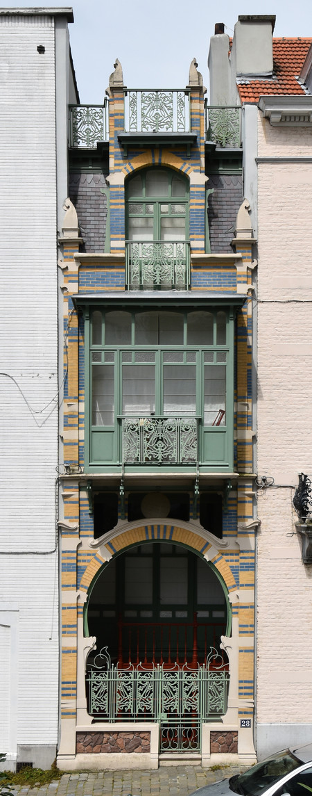 Lutherstraat 28, Brussel Uitbreiding Oost (© APEB, foto 2016).