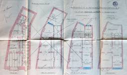 Chazallaan 27, Schaarbeek, grondplannen, GAS/DS 46-25-27 (1913).