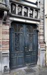 Clovislaan 85-87, Brussel Uitbreiding Oost, koetspoort (© APEB, foto 2016).