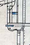 Chazallaan 17, Schaarbeek, langsdoorsnede, detail, GAS/DS 46-25-27 (1913).