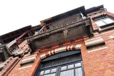 Aalstersesteenweg 40, Ninove, balkon (© APEB, foto 2013).