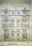 Boulevard des Déportés 30 en 32, Doornik, opstand, AET/Ville de Tournai/Voirie 19347/Plans 4895 (1907).