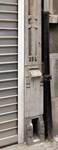 Rue Josaphat 334-336, Schaerbeek, pilastre (© APEB, photo 2013).
