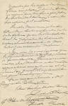 Extrait de la lettre envoyée par Strauven à Horta depuis Zurich en 1898. Coll. Musée Horta